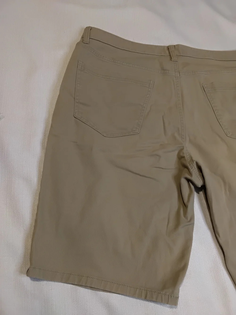 Vans Men's Tan Flat Front Shorts Sz 36.
